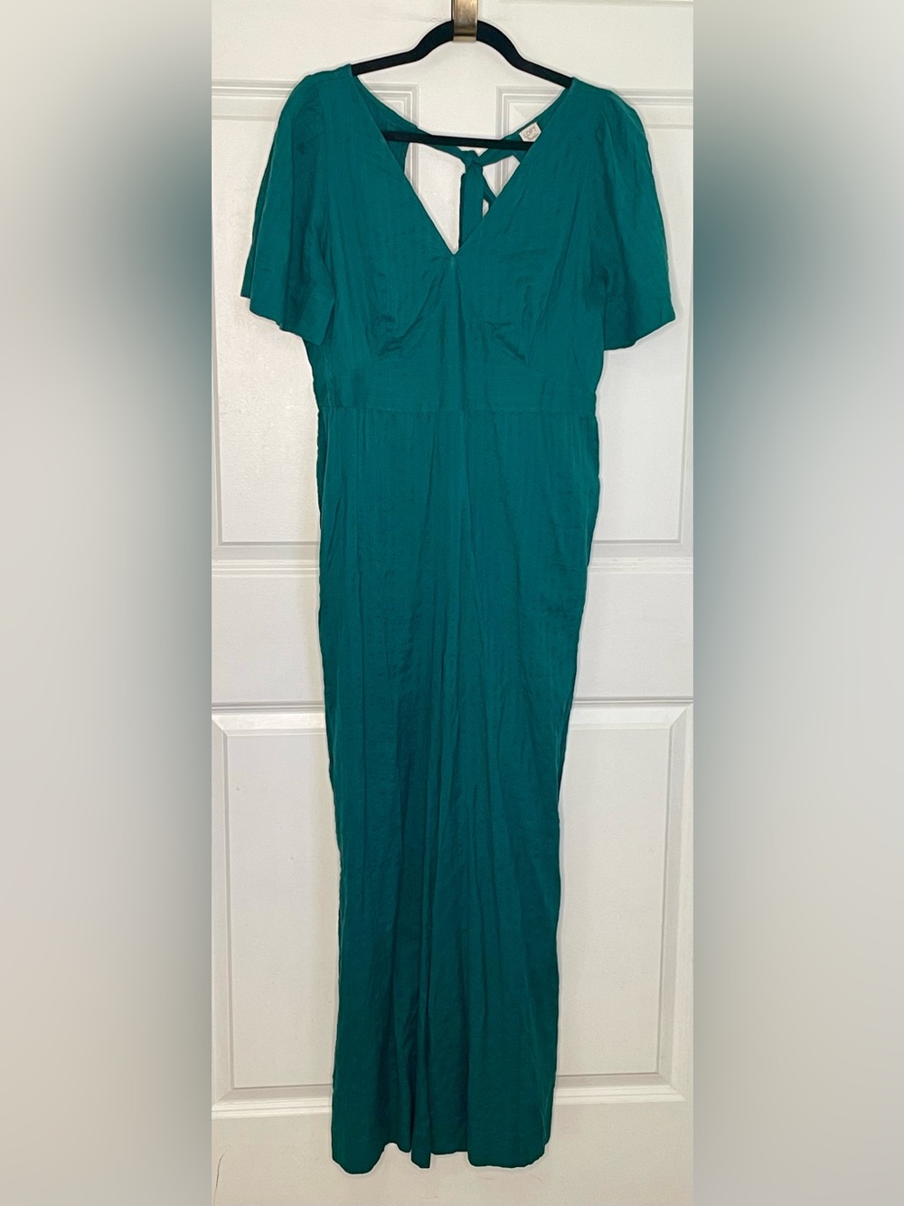 LOFT Beach NWT Teal Wide Leg Jumpsuit | Size Medium